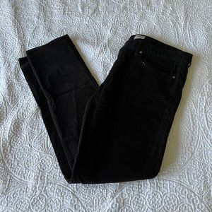 J Crew Black Corduroy Pants 36x34